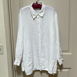 Liz Claiborne linen shirt/jacket